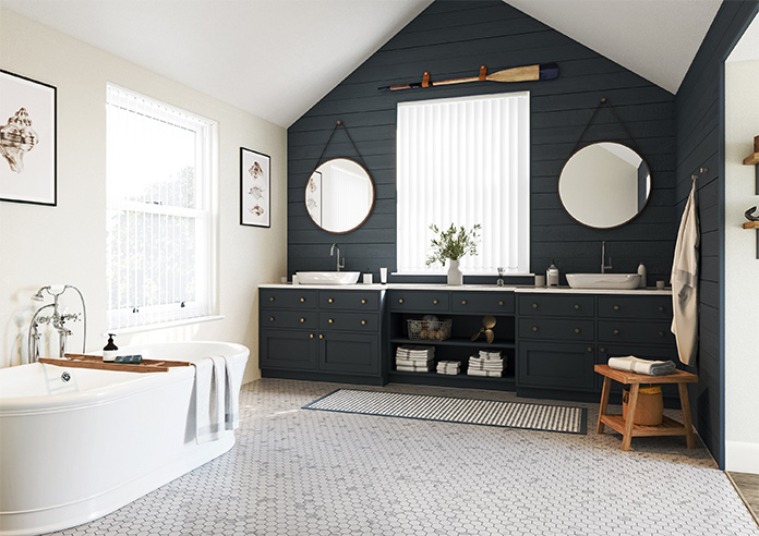 Trinity (Blackout), White - Vertical Blind - Image 7